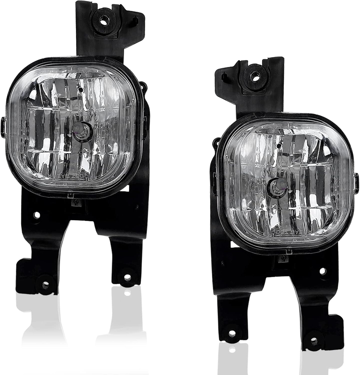 Fog Lights Assemblies Compatible With 2008 2009 2010 Ford F-250 F-350 F-450 F-550 Super Duty Front Bumper Fog Lights