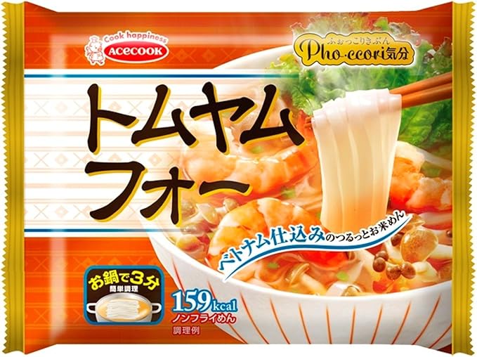 Amazon エースコック Pho Ccori気分 トムヤムフォー 袋 47g 10個 エースコック ライスヌードル 通販