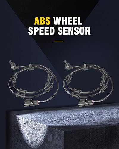 Vista 60 de OCPTY Sensor de ABS, sensores de velocidad de rueda delantera/trasera izquierda/derecha aptos para Mini Cooper R50 R52 R53 2002 2003 2004 2005 2006