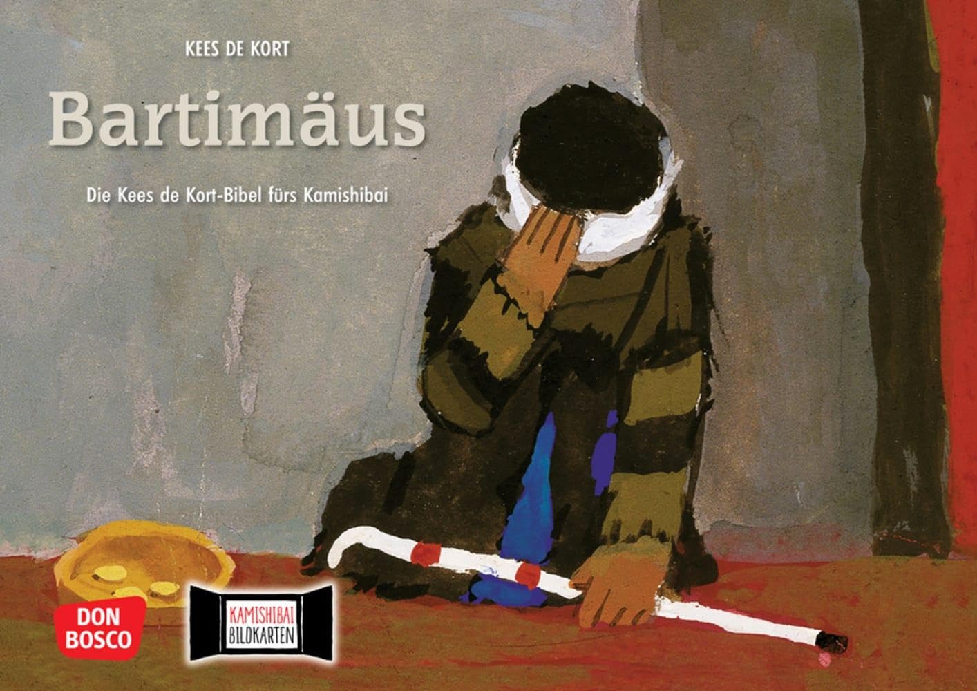 Kees de Kort Kamishibai Bildkartenset | Jesusgeschichten: Bartimäus