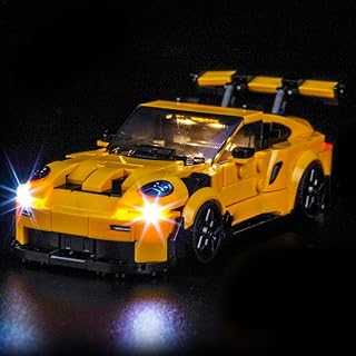 LED Light Compatible with Lego Speed Champions Porsche 911 GT3 RS Super Car - Not Come with Car (77239)
