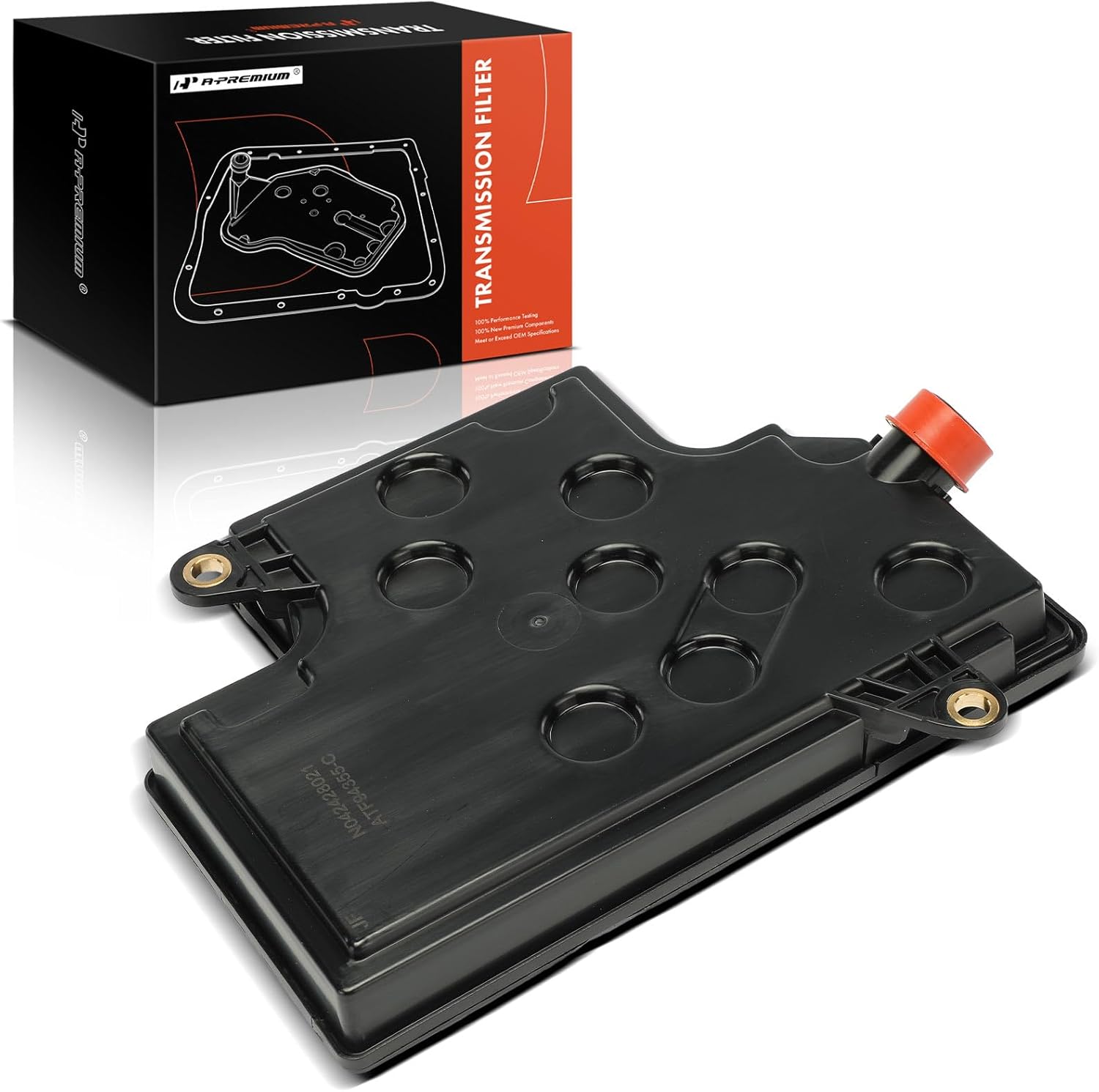 A-Premium Automatic Transmission Fluid Filter, Compatible with Chevrolet Silverado 1500 LTD, Tahoe, Camaro, Suburban & GMC Sierra 1500, Yukon XL & Cadillac Escalade, CT6, Escalade ESV, CT5, CT4