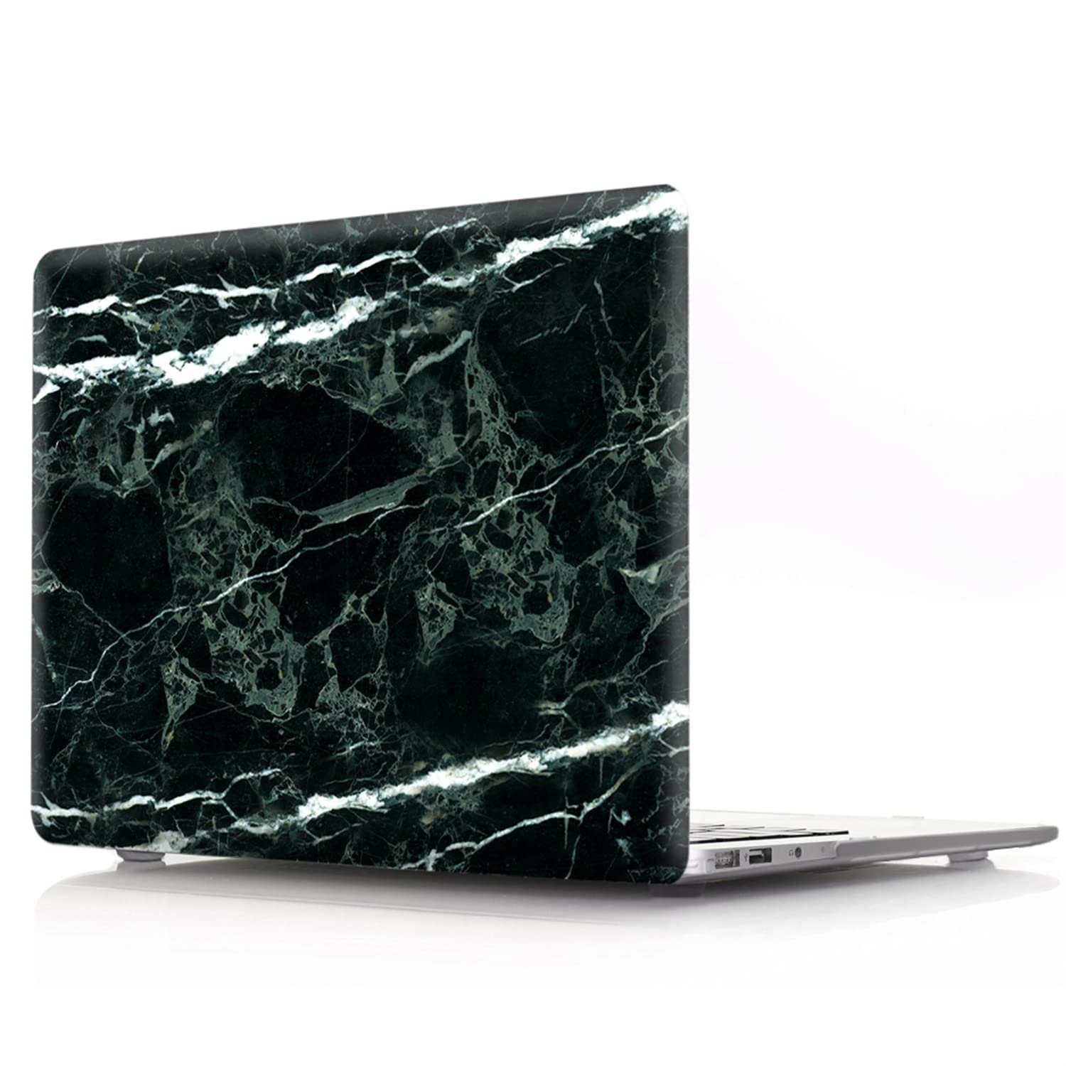 JZ Cover Hard Shell Per MacBook Pro Retina 13" (A1502/A1425, 2012-2015) – Effetto Marmo + Tastiera Protettiva