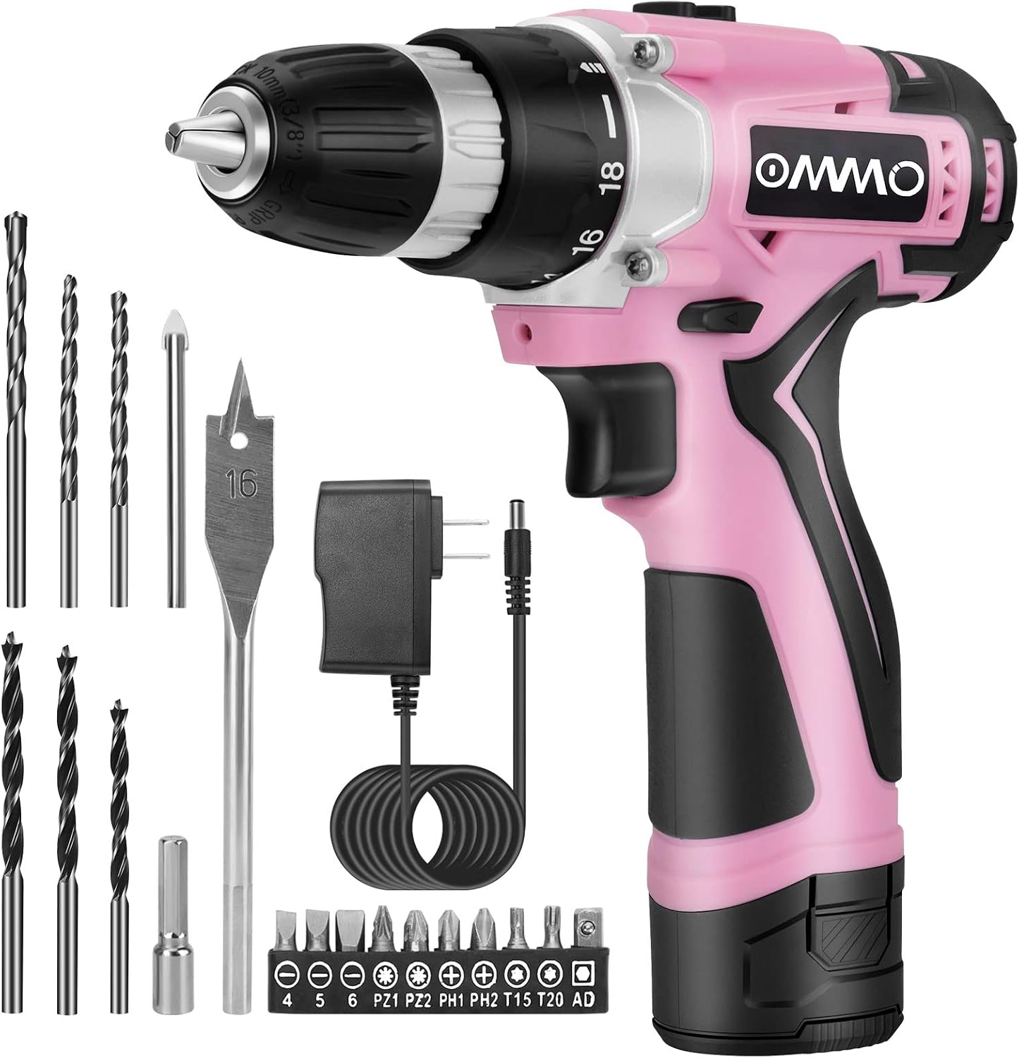 Buy OMMO Pink Drill for Women Cordless 