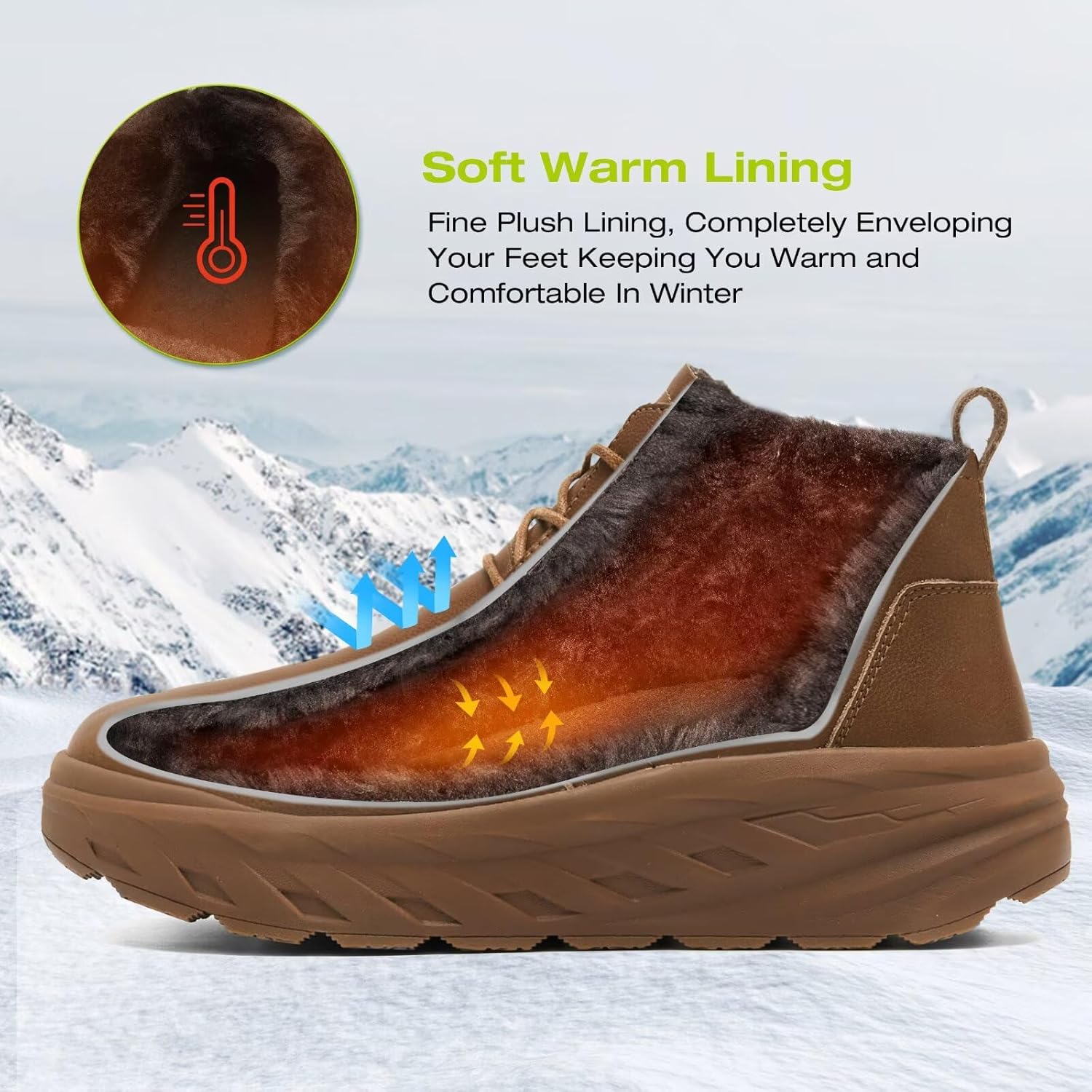 OrthoComfoot Women's Orthopedic Wide Arch Support Ankle Boots