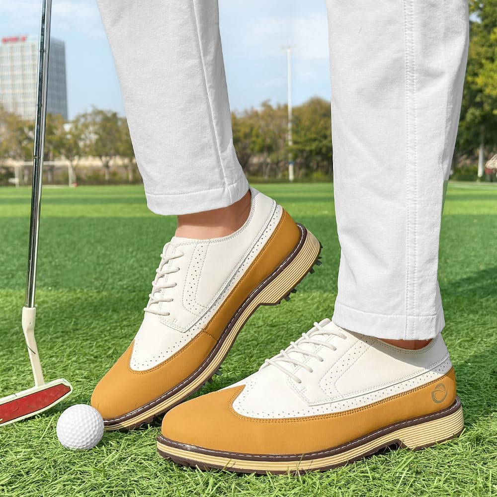 Men's Professional Golf Shoes Man Spikes Golf Sneakers Male Golf Footwears Men Golf Walking Training Shoes
