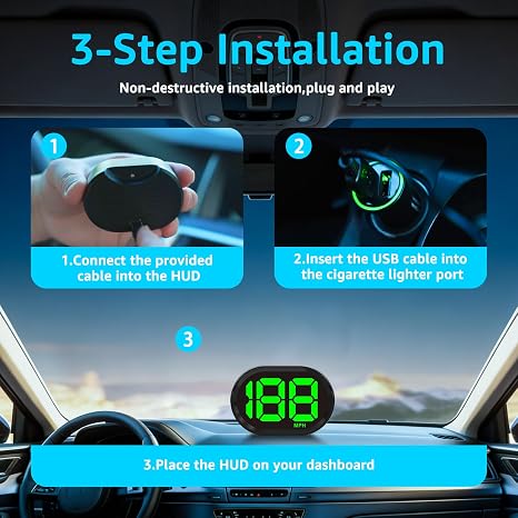GPS Speedometer for Car MPH, Digital Speedometer for Car, Car Speedometer