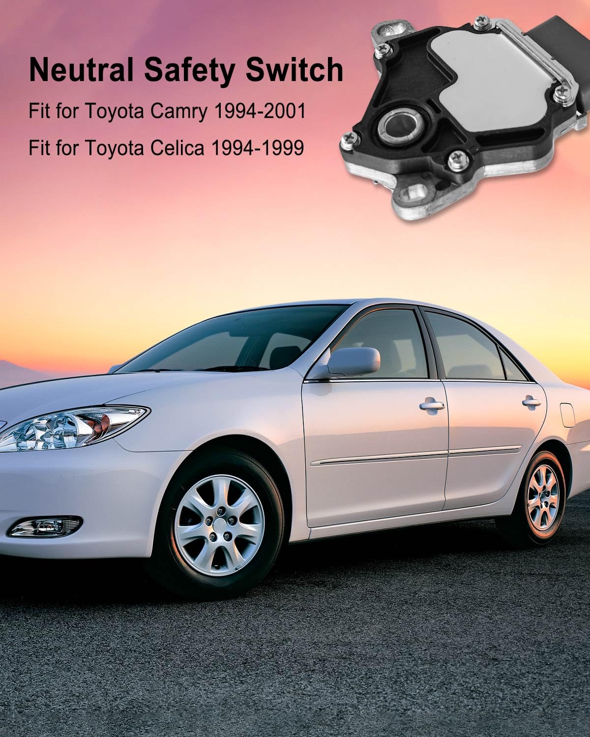 8454020220 Neutral Safety Switch Fit for Toyota Camry Toyota Celica 1994-2001, Replace 84540-20220