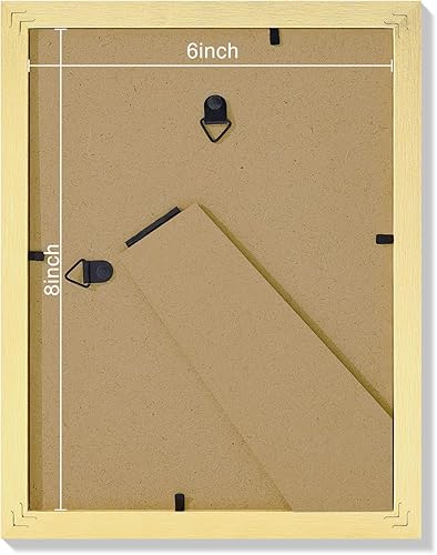 Vista 602 de Vittanly - Juego de 9 portarretratos, plexiglás resistente a rupturas, exhibe fotos de 12 x 12 pulgadas o, con paspartú, de 8 x 8 pulgadas, marcos