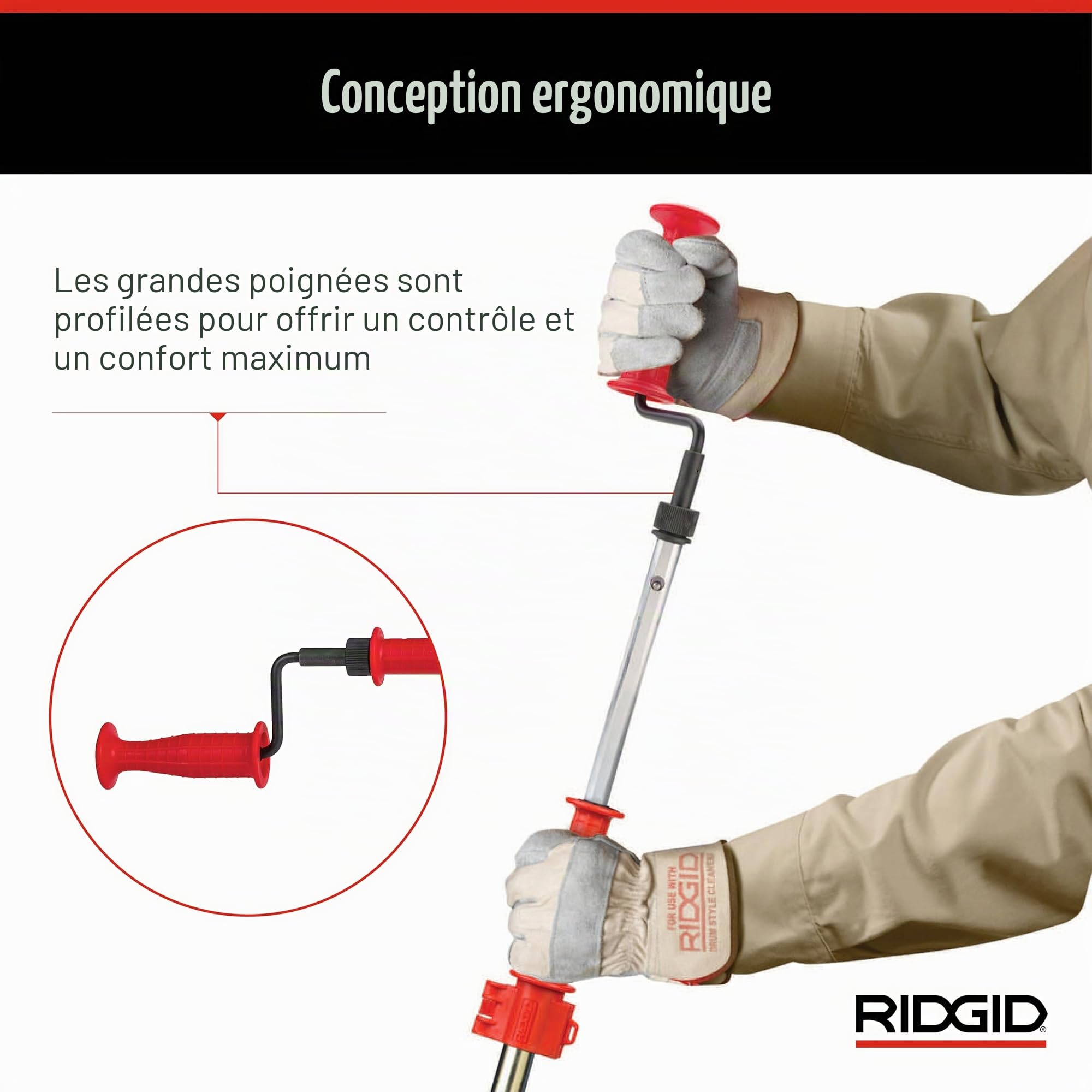 Ridgid 56658 K-6P Toilet Auger, No Size, No Color