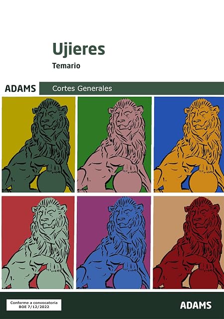 Portada de Temario Ujieres Cortes Generales