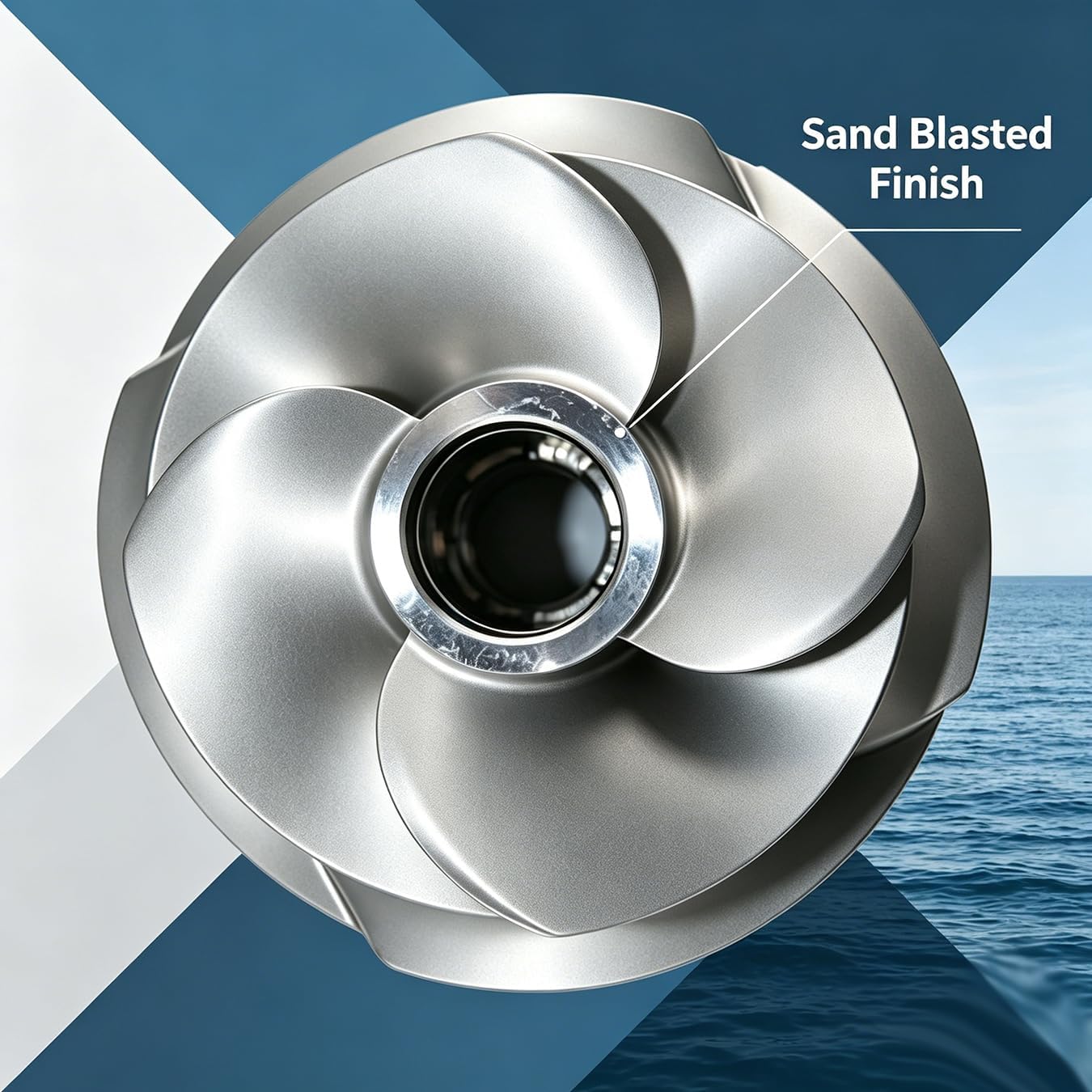 Flyboard Impellers Replace for Solas YV-FY-09/14, 160mm 8 Blades, fit for Yamaha GP1800, Waverunner FX SVHO, FX Cruiser SVHO, FX Limited SVHO, FZR SHO, FZS SHO, Twin Impellers, Wrench, Seal