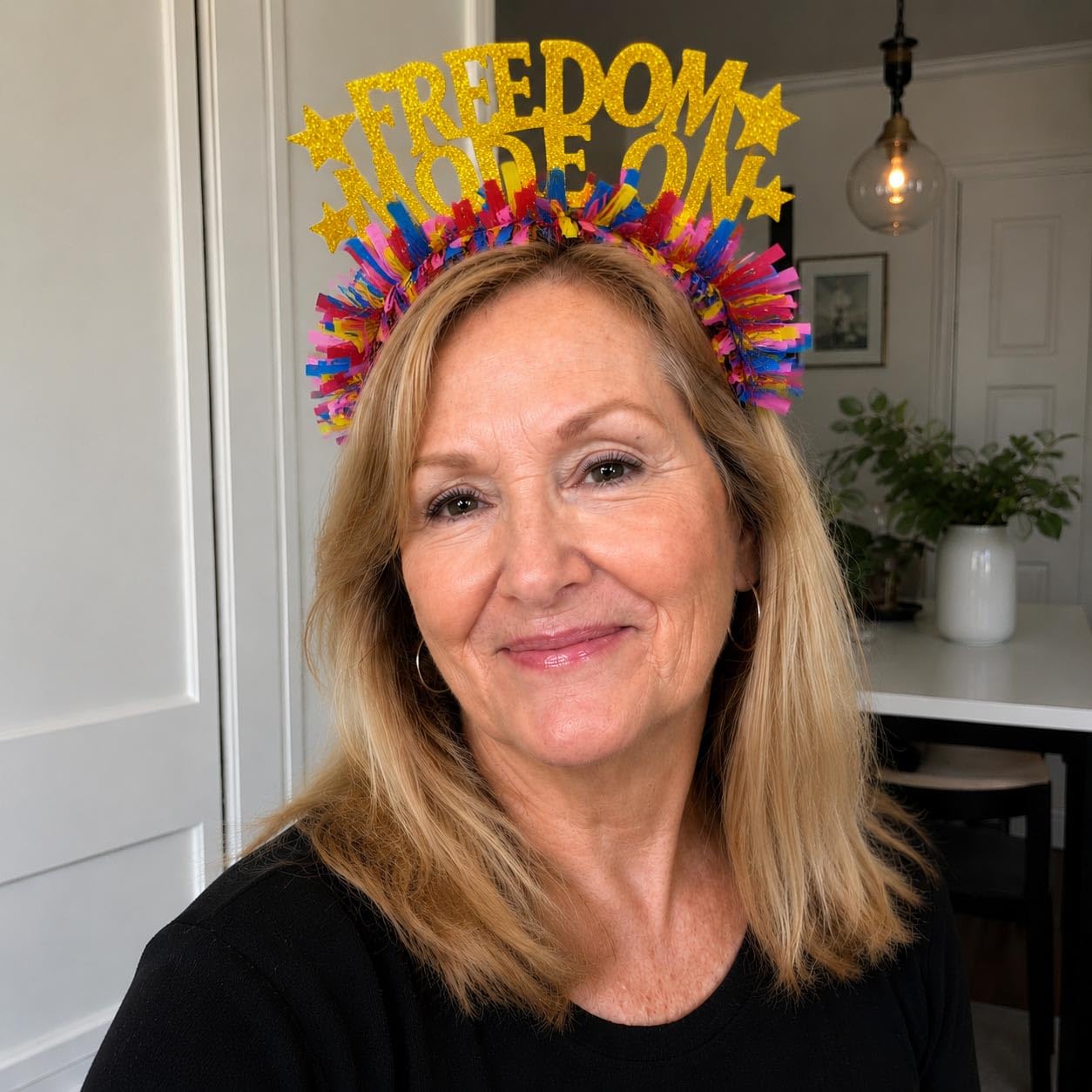 Retired Headbands for Women, Retirement Party Decorations for Teacher, Freedom Mode on Hairband, College Graduation Party Decor, Photo Props for Teacher Retirement, Quit Job Party Favors image 3