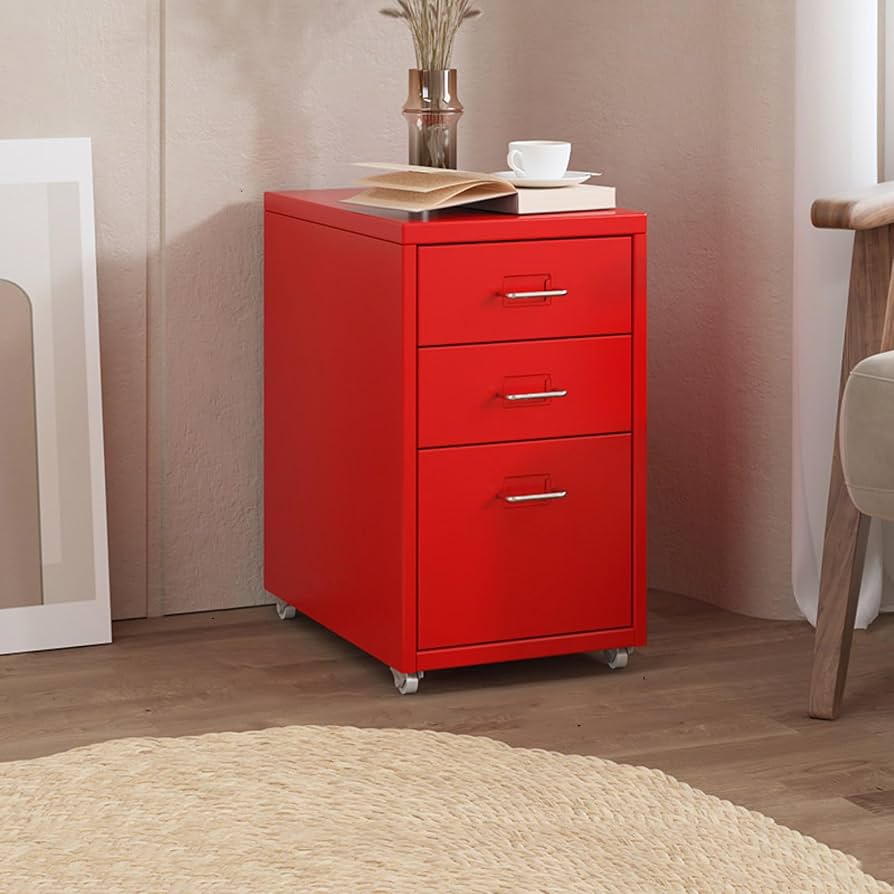 Amazon.co.jp: キャビネット 引き出し 収納 デスクワゴン