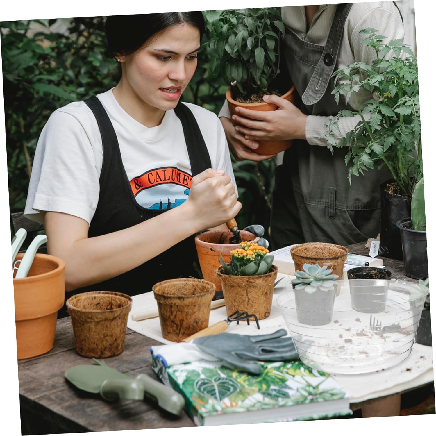 balacoo 30pcs Flower Pots Outdoor Large Plant Pot Drip Tray Plant Trays for No