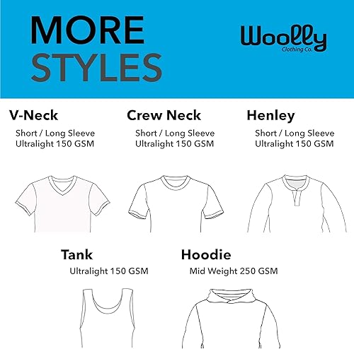 Miniatura 6 de Women's Merino Wool Hoodie By Woolly RWS Certified Warm, Soft, Seattle Designed