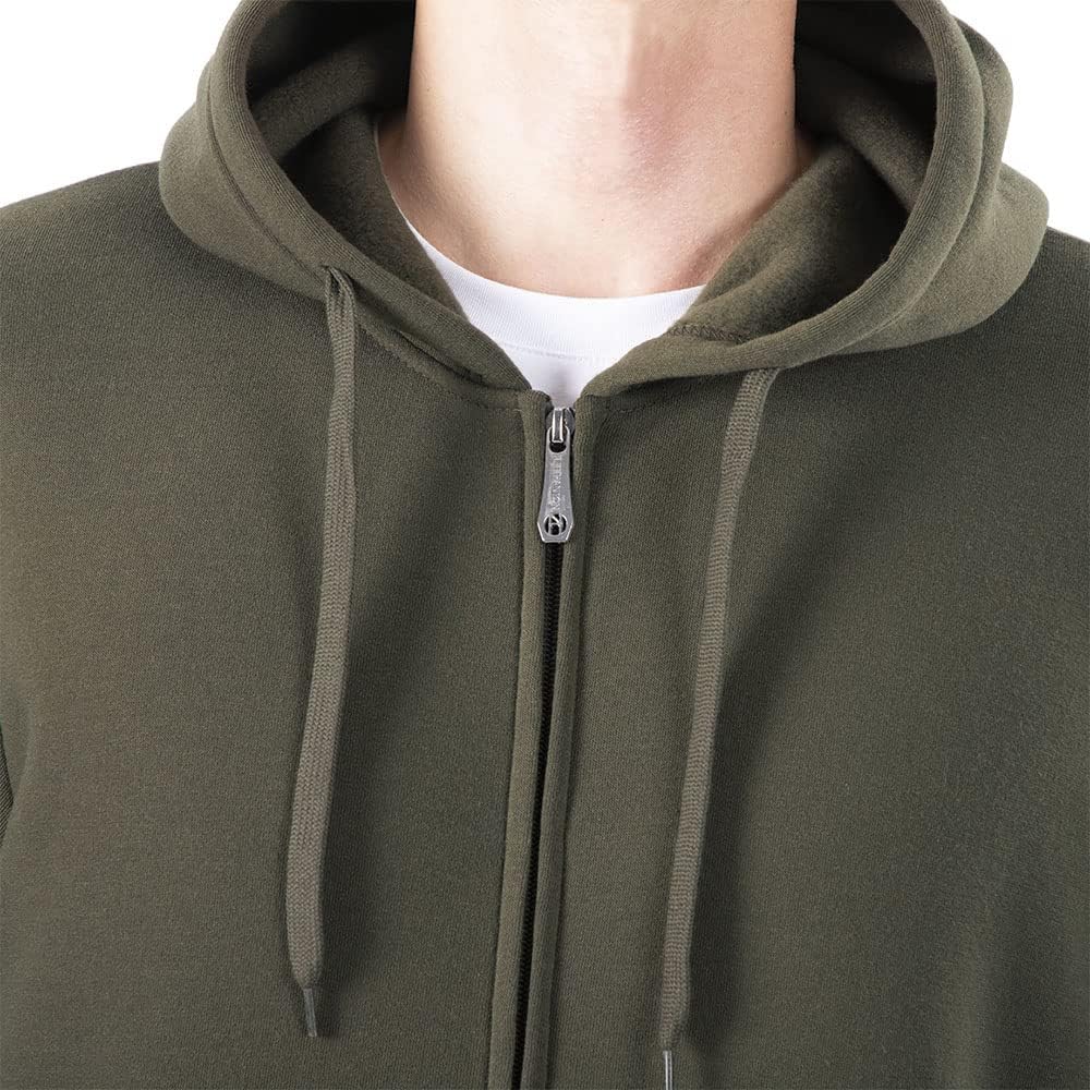Gary Com Fleece Hoodies for Men Zipper Lightweight Spring Long Sleeve Active Mens Jackets Sports Full Zip Sweatshirts - Image 5