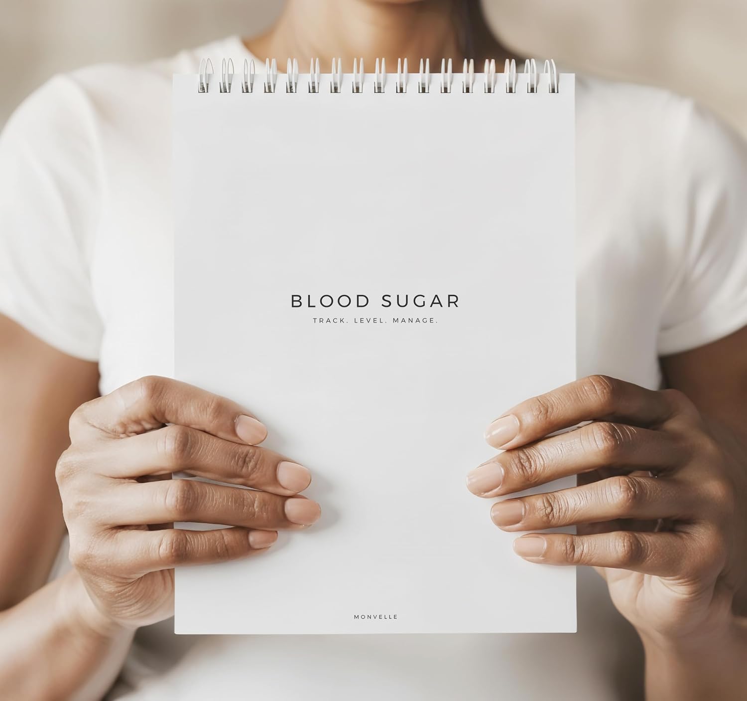 Weekly Blood Sugar Tracker Notepad, Blood Glucose Monitoring Log | Weekly Meal Log, Before & After Readings, Daily Date Fields, Diabetes Journal, Minimalist Design
