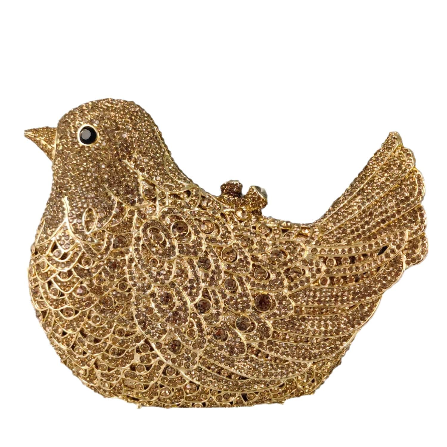 Bird Clutch Bags For Women Crystal Evening Bag Rhinestone Wedding Handbag Party Purse