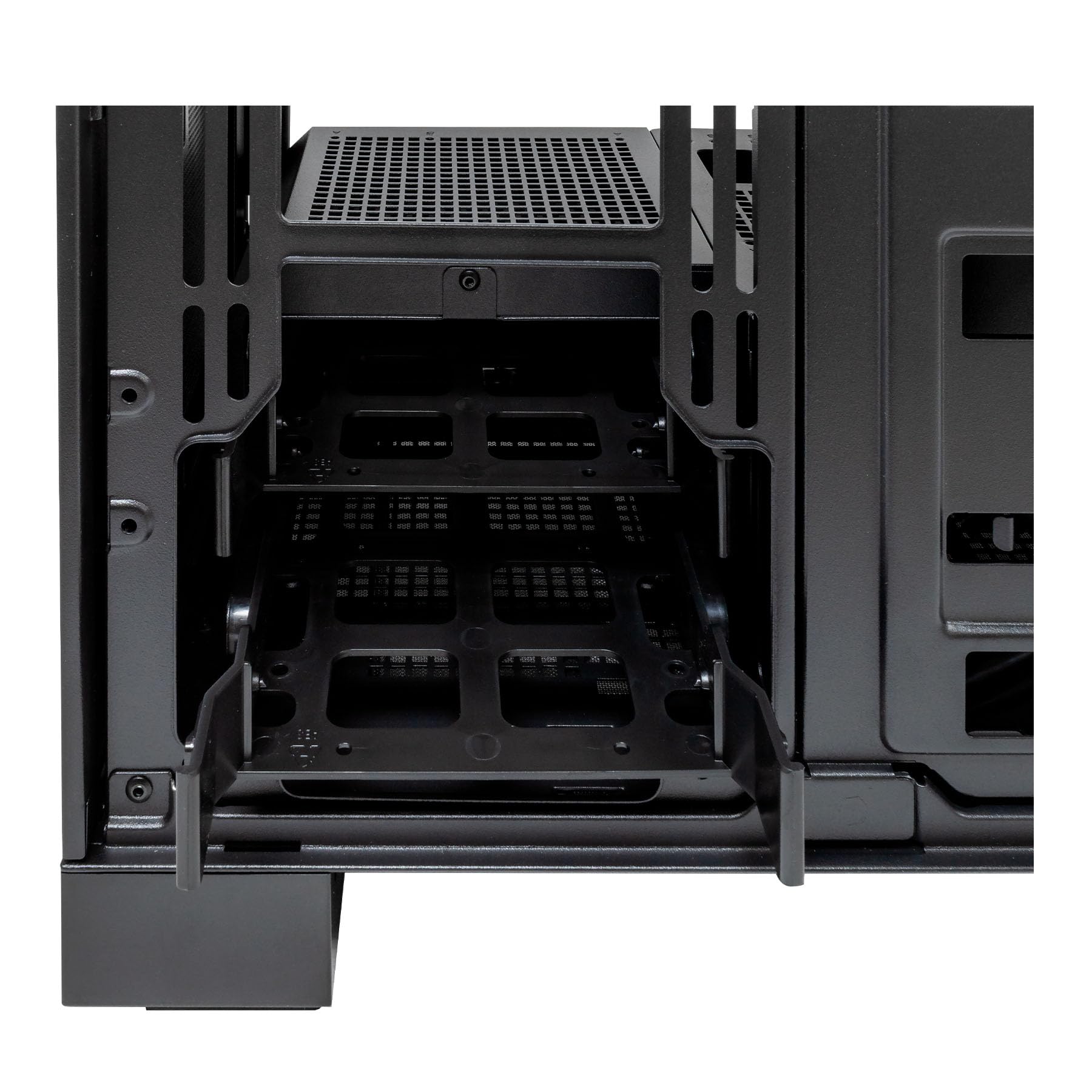 ABYSM Gaming IA Pro 100 Caja PC Workstation E-ATX Full Tower – Alto Airflow, Soporte Multi-GPU, GPU hasta 420 mm, Disipador 180 mm, Radiadores 420/480 mm, USB-C 3.1 Gen 2 Frontal