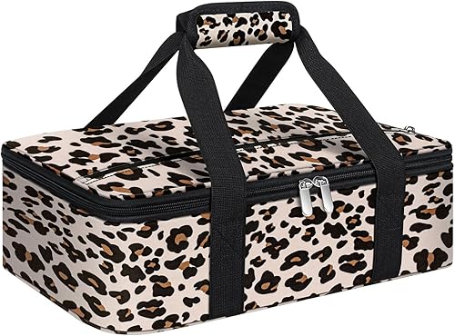 Miniatura 10 de Porta ollas aislada, porta ollas portátil para alimentos calientes o fríos, bolsa térmica para almuerzo o enfriador, bolsa de almuerzo para lasaña