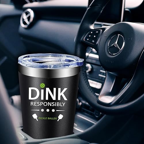 Miniatura 3 de Fufandi Regalos de pickleball para hombres y mujeres  Pickle Ball Dink Responsibly  Navidad, regalos de cumpleaños para los amantes del pickleball