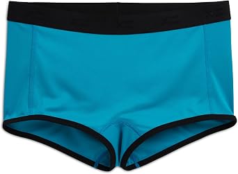 TomboyX Tucking Boy Shorts Underwear Secure Compression, Sustainable Soft Stretch Fabric, Inclusive Fit High Waisted Panties