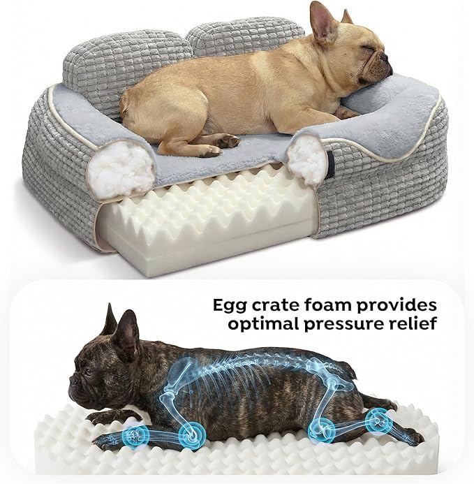 Cama Ortopédica para Perro Mediano Lavable Impermeable miniatura 2