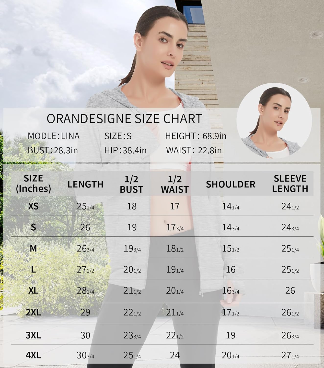 LETAOTAO Womens' Lightweight Zip Up Hoodies Stretch Thin Summer Jackets For Women - Image 5