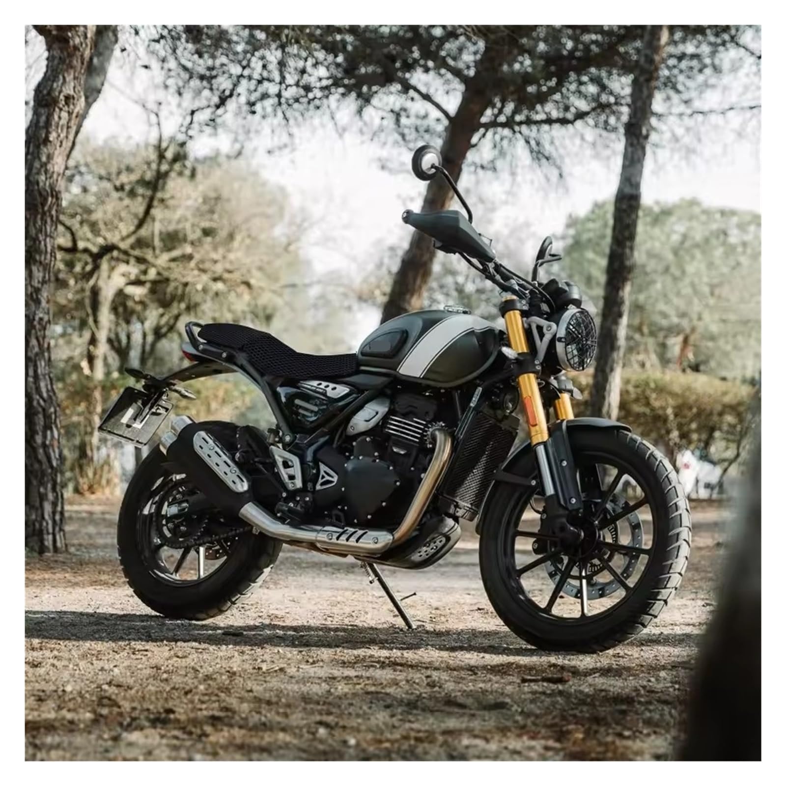Motocicletta‌ copri Sella Coprisella Per SCRAMBLER 400 X Per SCRAMBLER400X 2024- Moto Proteggi Cuscini Coprisedili Kit Copertura Protezione Cuscino