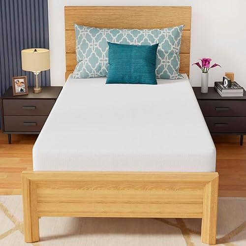 Miniatura 18 de BLKMTY Colchón Queen de 6 pulgadas, colchón de espuma viscoelástica de firmeza media, colchón transpirable para alivio de presión y colchón de gel
