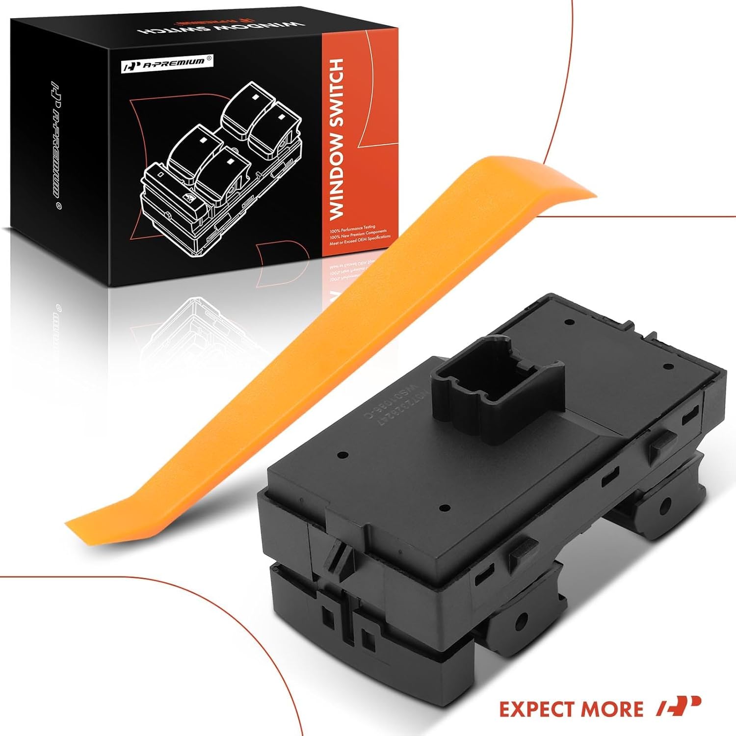 A-Premium Driver Side Master Power Window Switch Compatible with Chevrolet Malibu 2015, Malibu Limited 2016, Cruze 2011-2015, Cruze Limited 2016, Encore 2013-2016, Verano 2015-2017