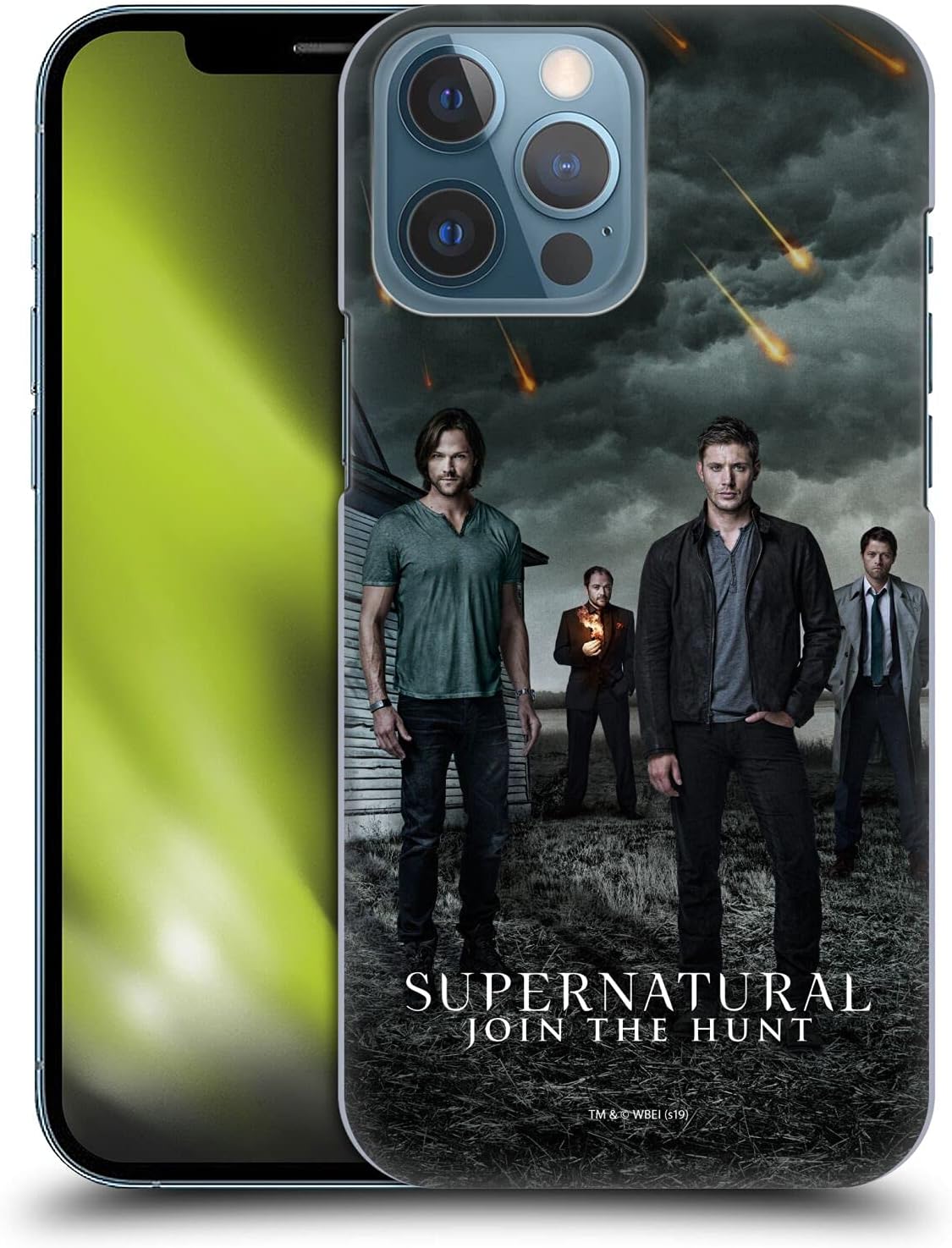 Head Case Designs Officially Licensed Supernatural Sam, Dean, Castiel & Crowley 2 Key Art Hard Back Case Compatible with Apple iPhone 13 Pro Max