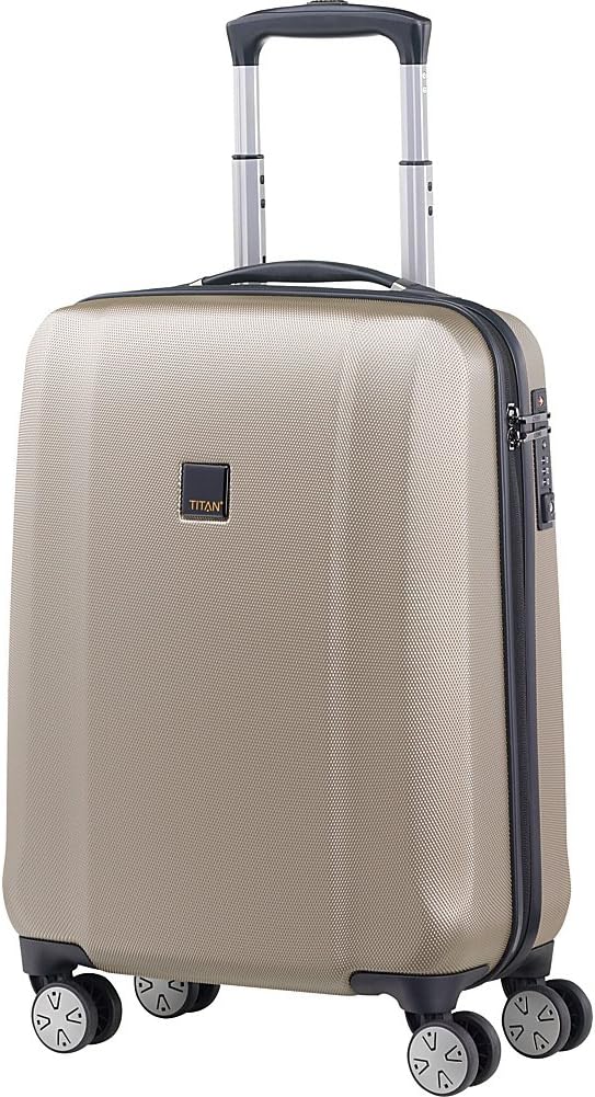 Titan Xenon Polycarbonate 21" Carry on Spinner Luggage, Champagne
