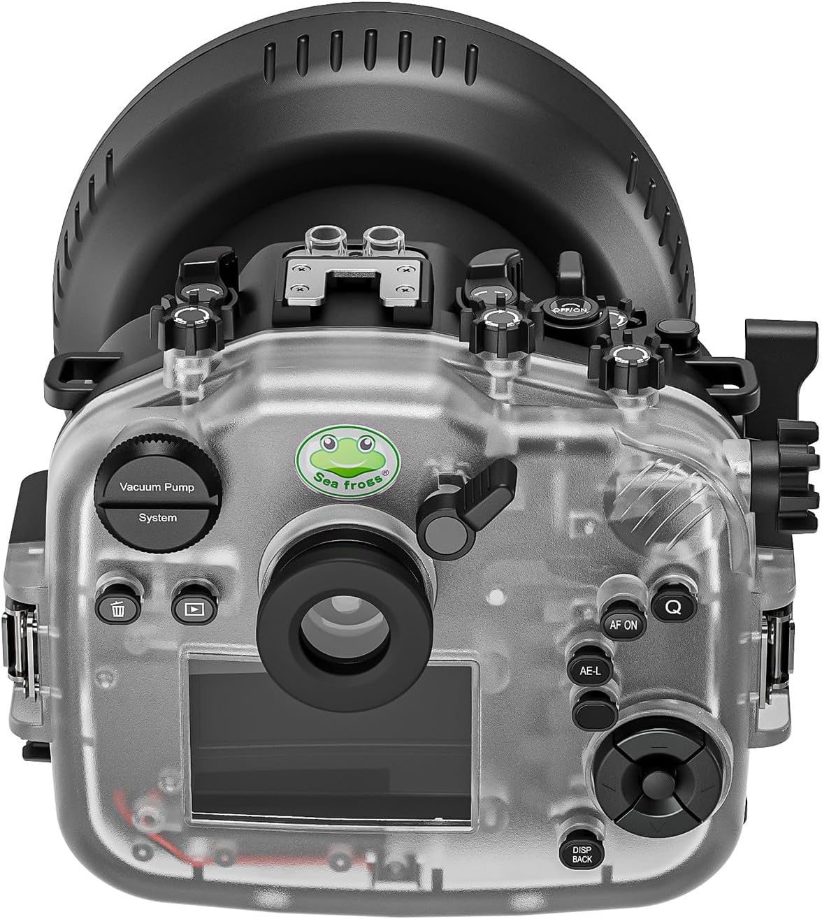 Seafrogs Underwater Housing for Fuji XT5 [40M/130FT] Waterproof Diving Camera Case for Fujifilm xt5 with PL Long Port for XF 16-80mm f/4 R, XF 18-55mm f/2.8-4 R, XF 16-55mm f/2.8 Lens