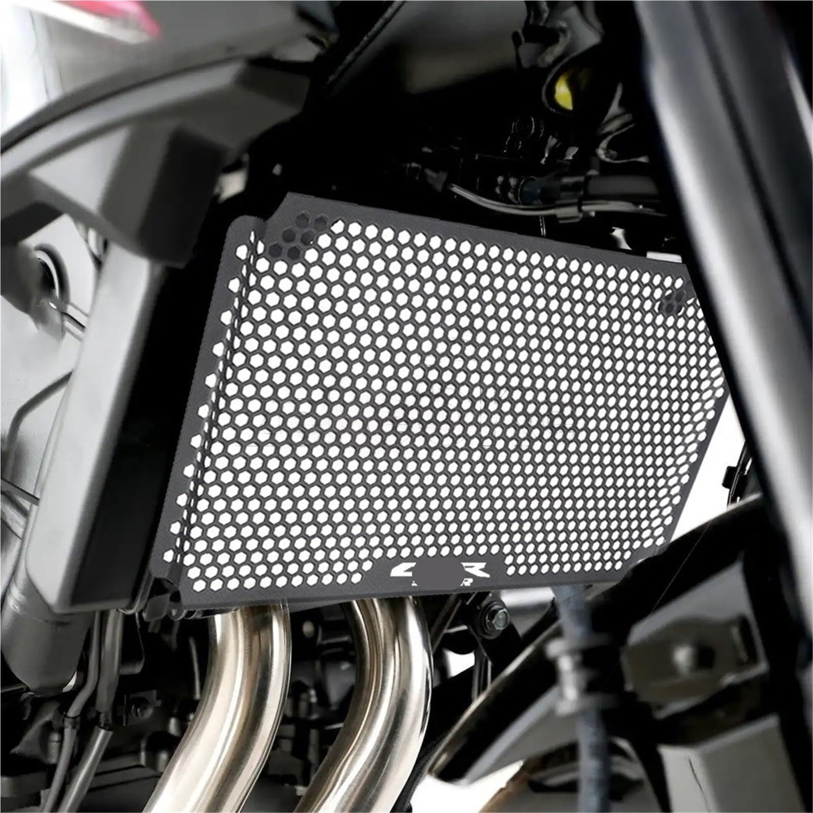 Rejilla de radiador Compatible Con Ho&nda CB500 Hornet CBR500R CB500F 2024-2026 Motor Cubierta Rejilla Protectora Radiador Enfriador Tanque Agua Protector Bisel(A CB500F)
