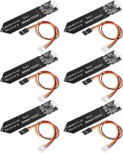 6PCS Updated Capacitive Soil Moisture Sensor, Corrosion Resistant Humidity Detection Sensors with Wire 3.3-5.5V Garden Watering DIY for Arduino, Raspberry Pi - Improved Version