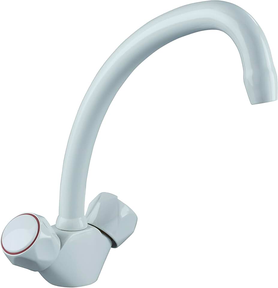 Amazon.co.uk white monobloc kitchen taps