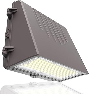 Full Cut Off LED Wall Pack Light, Adjustable Power (60W/90W/100W/120W) & CCT (3000K/4000K/5000K), Optional Photocell Sensor, UL & DLC Certified, Dark Sky Compliant, for Warehouse & Outdoor Lighting