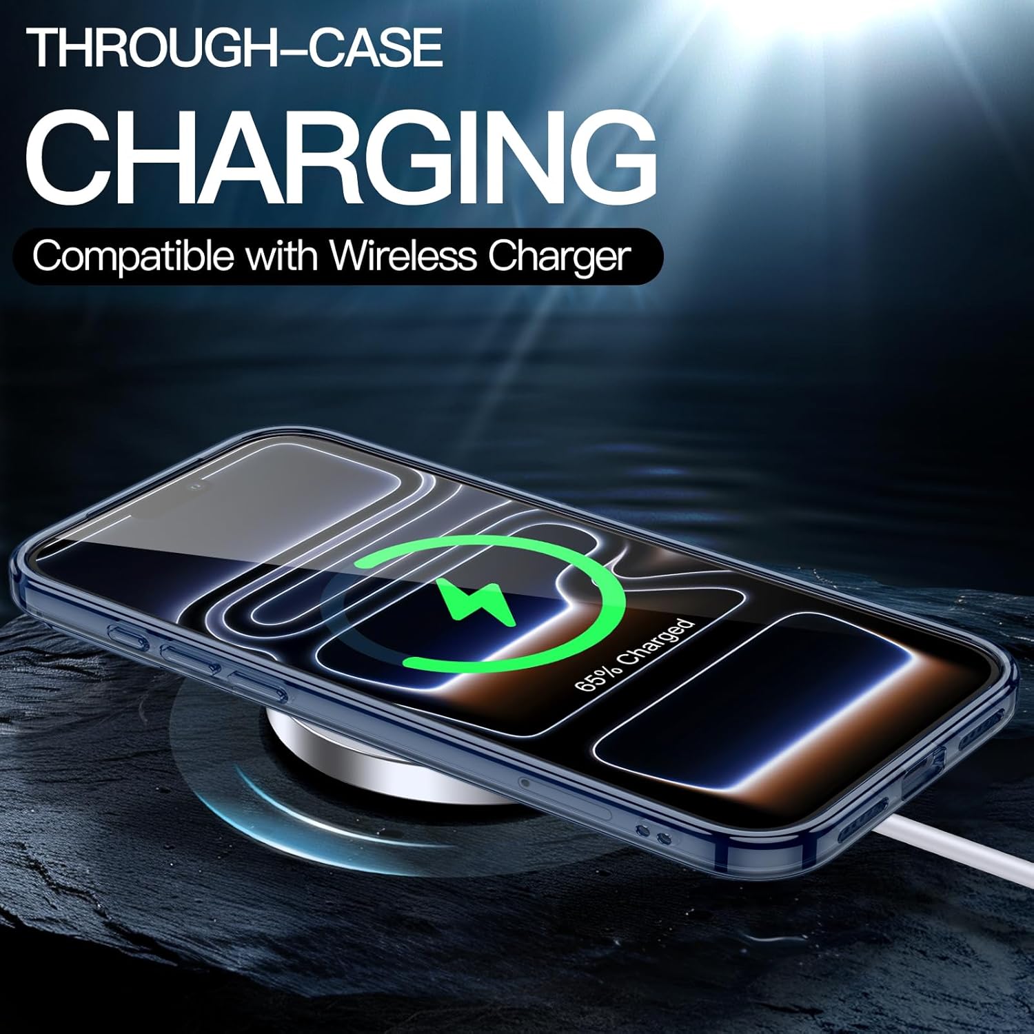 جيتك حافظة حماية لهاتف ايفون 17 برو 6.3 انش، غطاء ممتص للصدمات... - view 5