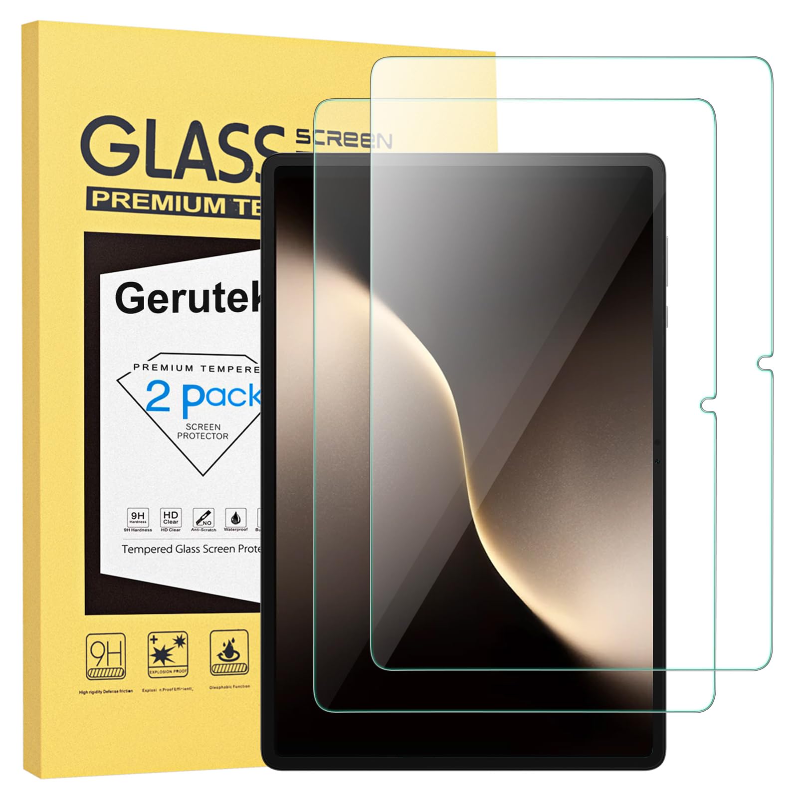 Gerutek 2 Stück Displayfolie für Honor MagicPad 3 13.3 Zoll