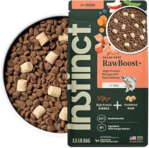 Instinct RawBoost Dry Dog Food + Freeze Dried, Real Salmon, 3.5 lb