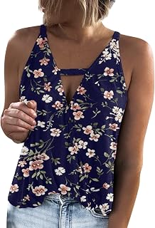 BGFIIPAJG Women's Vests Summer Summer Summer Tops Printing Sleeveless T-Shirts Sporty Absorbing Sweat Quick Casual Tee Slim Square Neck Yoga Tanks Women Sexy Sleeveless Racer Back Tank Tops Club