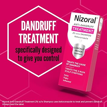 Nizoral Anti-Dandruff Shampoo 60Ml (Pack of 2)