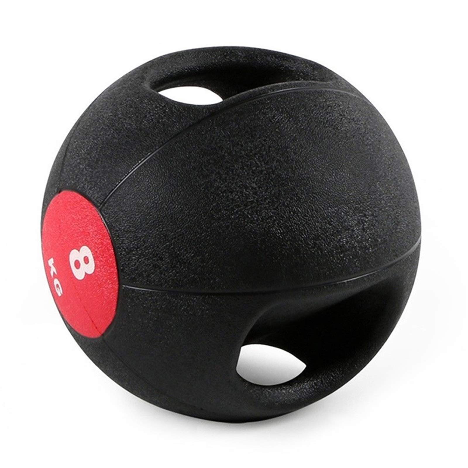 Medizinbälle Binaural Medizinball, Gummi Gravity Ball, Core Training Muskeltraining Fitness Ball for Home und Fitnessraum, 3 kg / 4 kg / 5 kg / 6 kg / 7kg / 8KG / 9KG / 10kg (Size : 8kg/17.6lb)