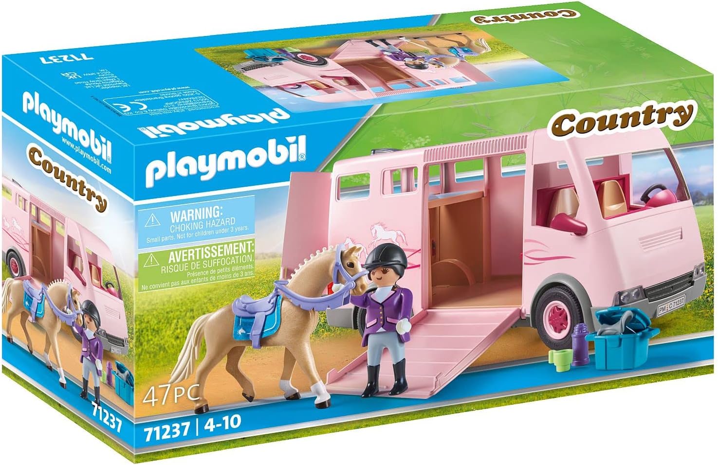 Playmobil Horse Transporter with Trainer