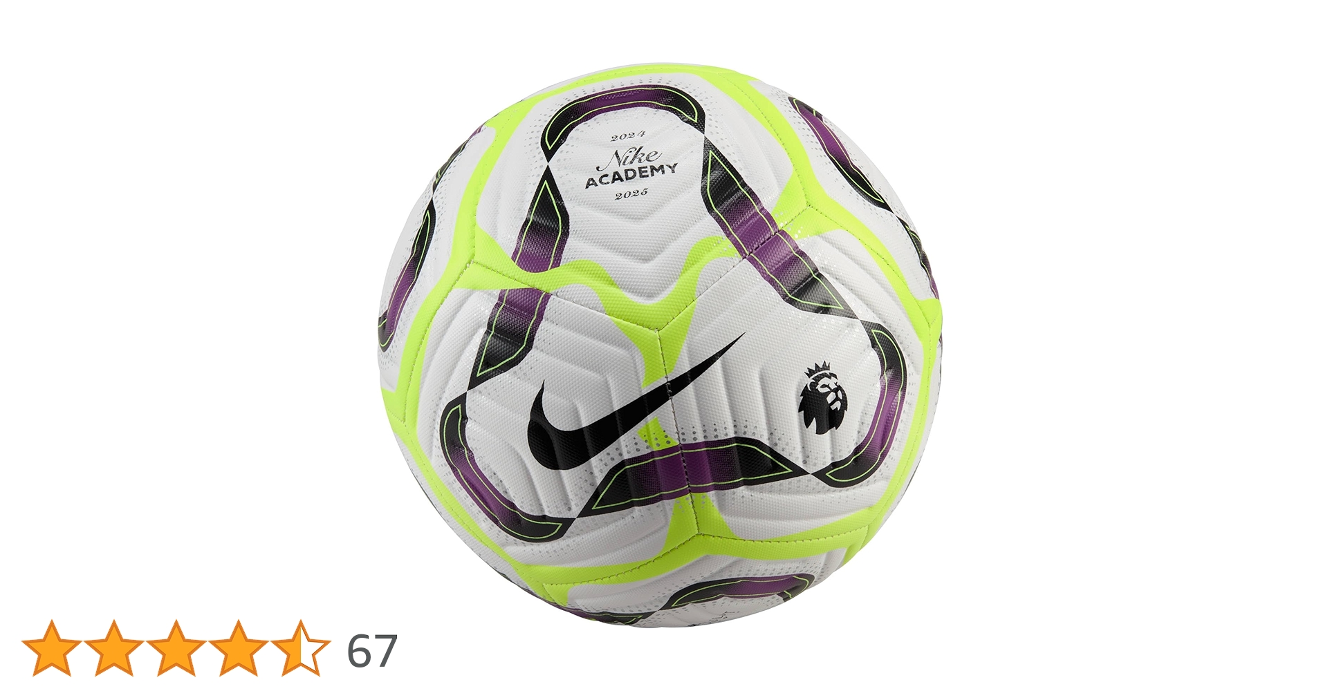 ナイキ プレミアリーグ24-25サッカーボール ACADEMY Nike Premier League 2024/25 Academy Ball White/Red/Yellow