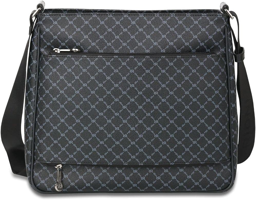 Signature Messenger Bag Color: Black