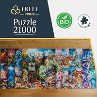 Trefl Prime Föld Krónikái óriás puzzle - 21000 darabos kirakós a teremtéstől a jövőig, vastag karton, 12 éves kortól 4