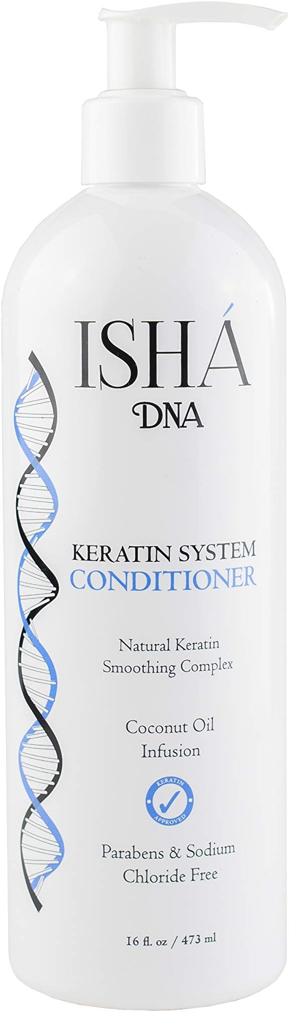 - Keratin Treatment System Conditioner - Sulfate and Parabens Free - Perfect for Keratin Treated Hair - Infused with Coconut Oil - For All Hair Types. (16 Fl Oz.)